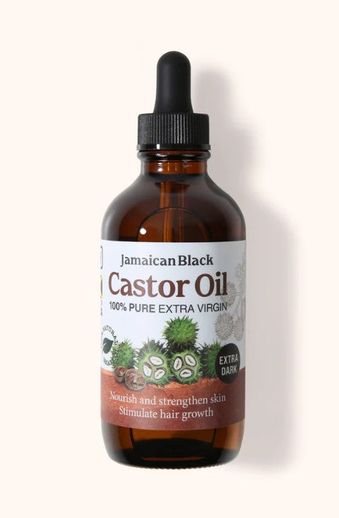 100% Pure Extra Virgin Extra Dark Jamaican Black Castor Oil