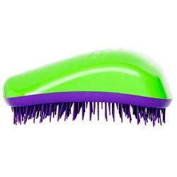 Dessata Mini Detangling Brush. Green & Purple