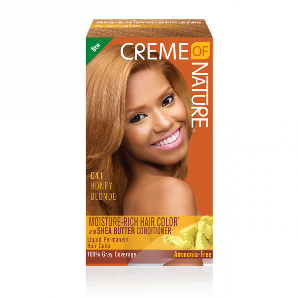 Moisture-Rich Hair Color* with Shea Butter Conditioner (C41 Honey Blonde)