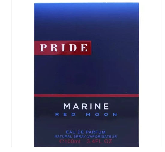 Pride Marine Red Moon Eau De Parfum 80ml Fragrance World