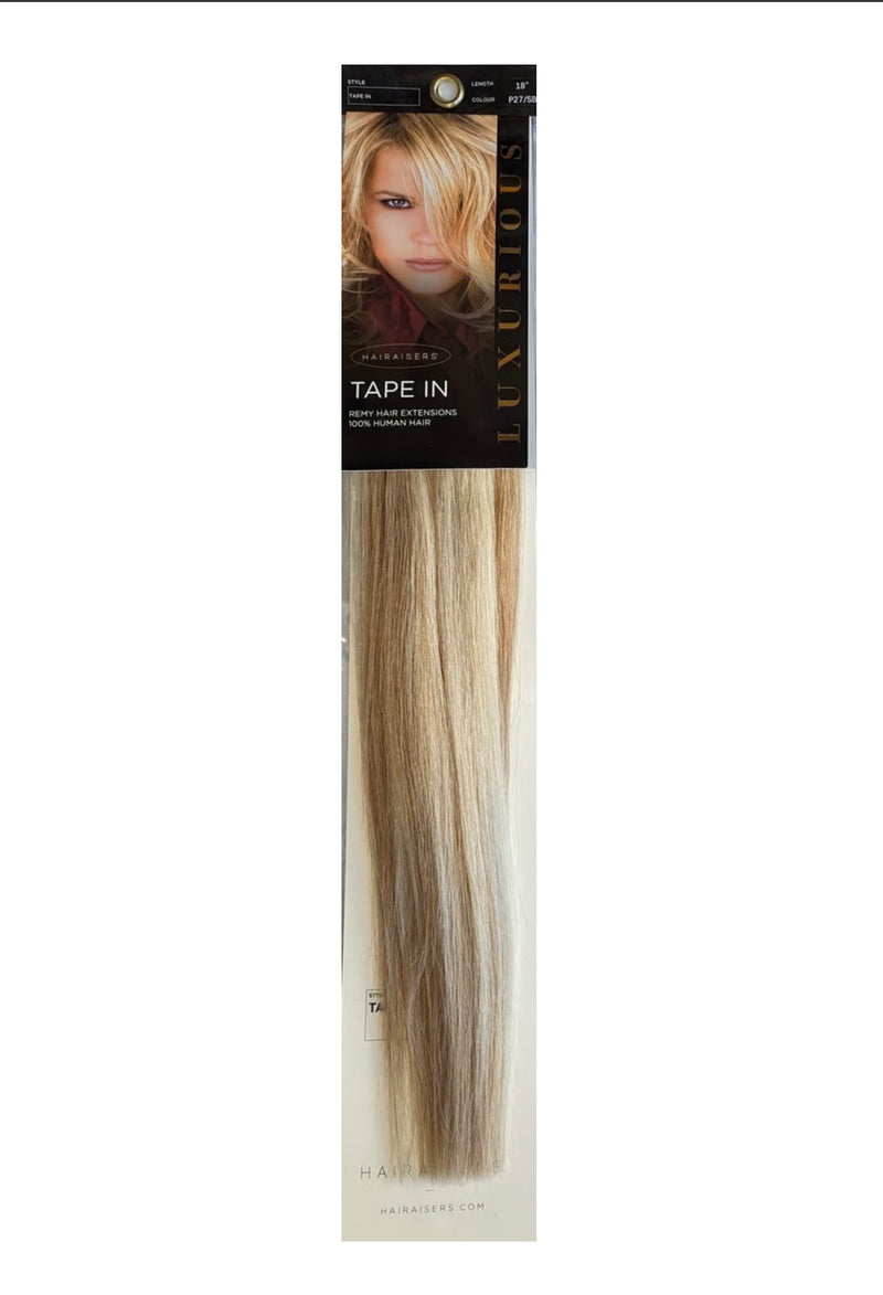 Hairaisers Luxurious Tape-In Remy Hair Extensions 100% Human Hair