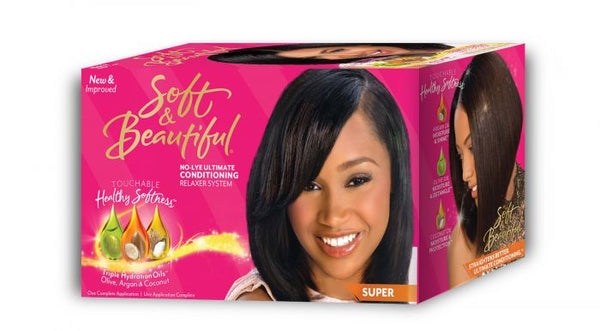 Soft & Beautiful No-Lye Ultimate Conditioning Relaxer - Super