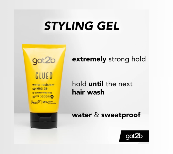Gotb2 Glued Water Resistant Spiking Gel -150ml