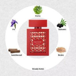 Now Rouge Eau De Parfum 100ml Rave Lattafa
