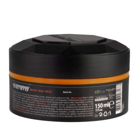 Gummy Professional Styling Wax Bright Max Hold 150m