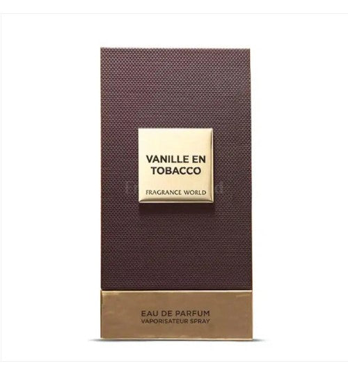 Vanille En Tobacco Eau De Parfum 80ml Fragrance World