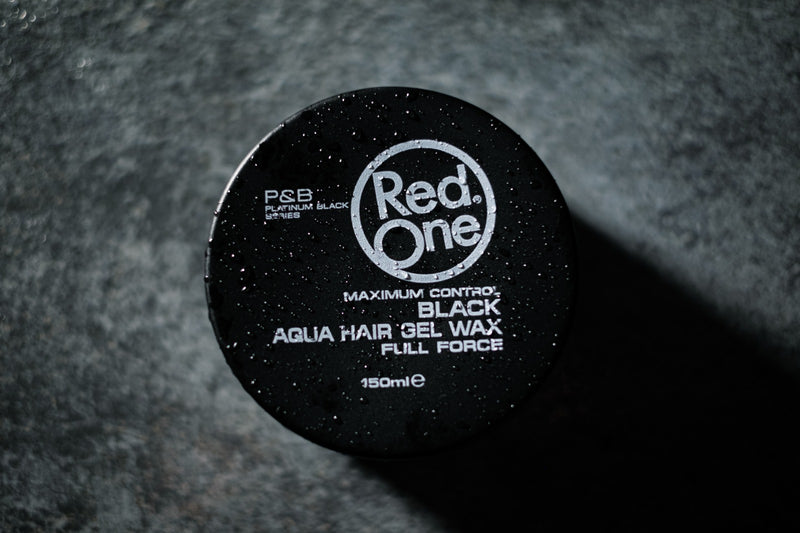 Redone Black Aqua Hair Gel Wax Full Force - Maximum Control 150ml