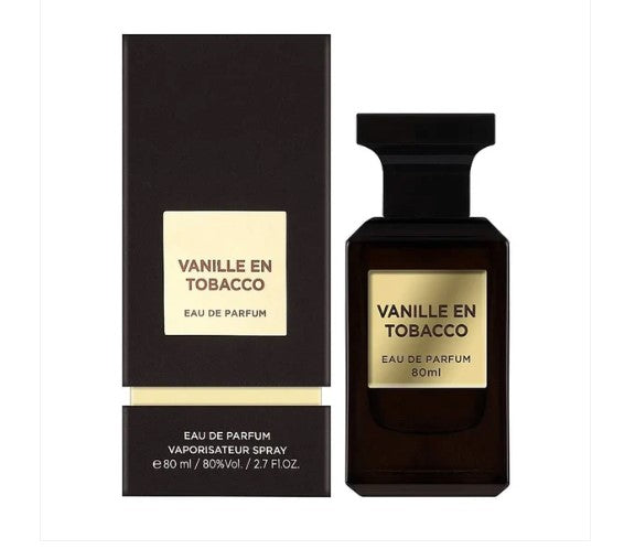 Vanille En Tobacco Eau De Parfum 80ml Fragrance World