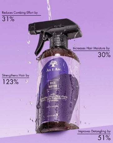 As I Am Rice Water Spray - 16oz