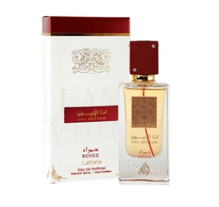 Ana Abiyedh Rouge 100ml Eau De Parfum Lattafa