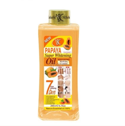 Veet Gold Papaya Super Whitening Oil 200ml – 7 Days
