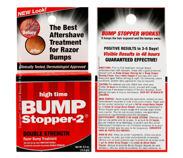 Bump Stopper-2 Razor Bump Treatment (Double Strength Formula)