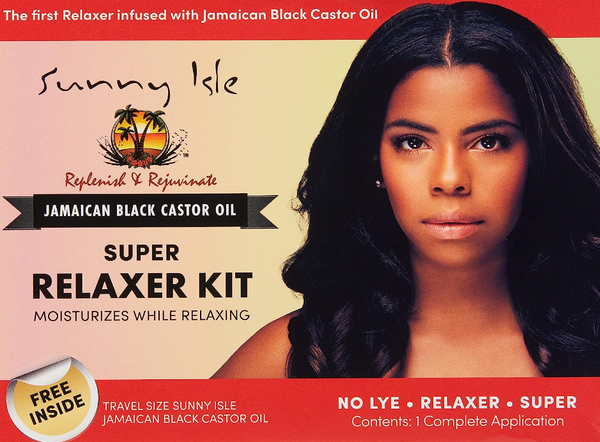 Sunny Isle Jamaican Black Castor Oil Super Relaxer Kit