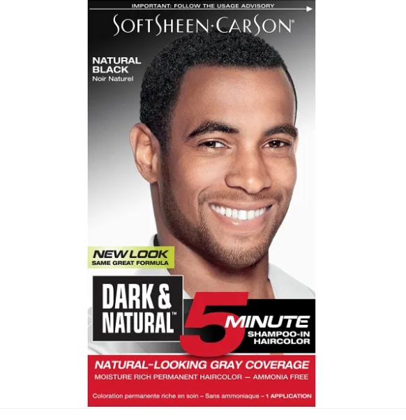 Dark & Natural 5 Minute Shampoo-In Haircolor - Natural Black