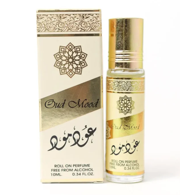 Oud Mood Roll On Perfume Oil 10ml Ard Al Zaafran