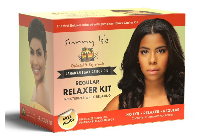 Sunny Isle Jamaican Black Castor Oil Regular Relaxer Kit