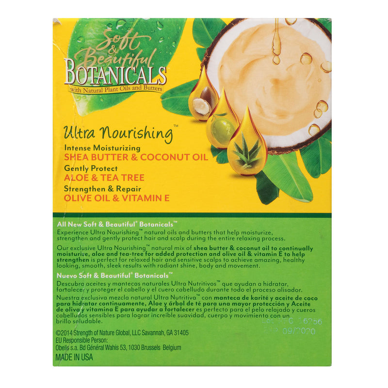 Soft & Beautiful Botanicals No-Lye Sensitive Scalp Relaxer - Regular 5.4oz