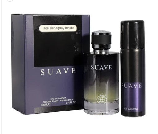 Suave 100ml With Free Deo Eau de Parfum Fragrance World