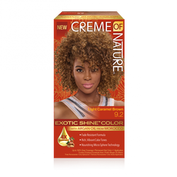 Exotic Shine Permanent Hair Colour - Light Caramel Brown