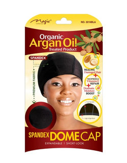 Magic Collection Women's Organic Argan Oil Treated Dome Cap (3016)