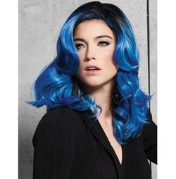 Blue Waves Wig