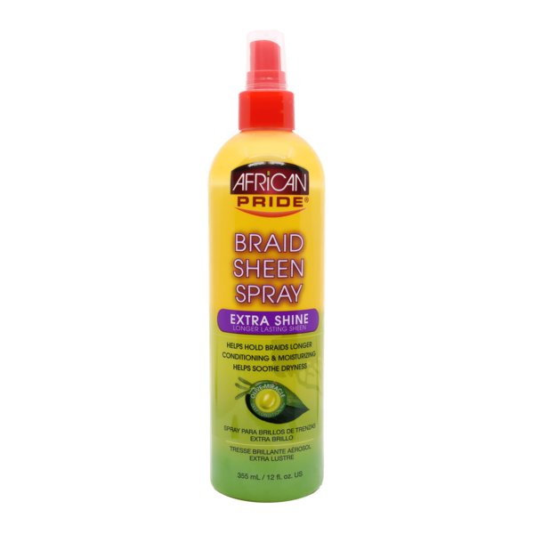 African Pride Braid Sheen Spray Extra Shine 355ml