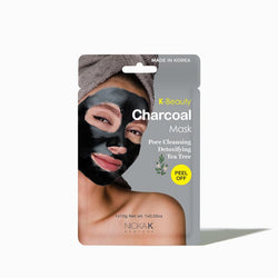 Nicka K Charcoal Mask Pore Cleansing Detoxifying Tea Tree