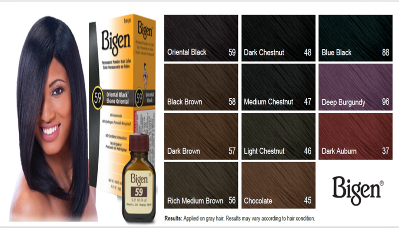 Bigen Permanent Powder Hair Color 96 - Deep Burgundy