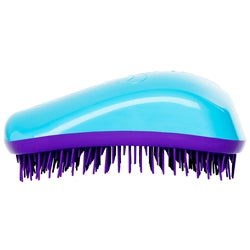 Dessata Mini Detangling Brush. Turquoise & Purple