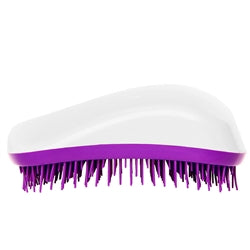 Dessata Mini Detangling Brush. White & Purple