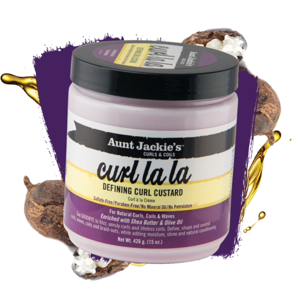 Aunt Jackie's Curl La La Defining Curl Custard 15oz