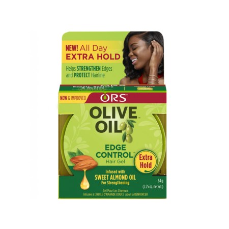 ORS Olive Oil Edge Control Hair Gel Sweet Almond Oil 64g