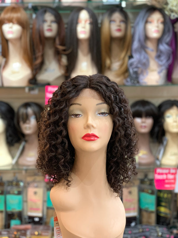Natural Loose Deep Brazilian Virgin Remi Wig