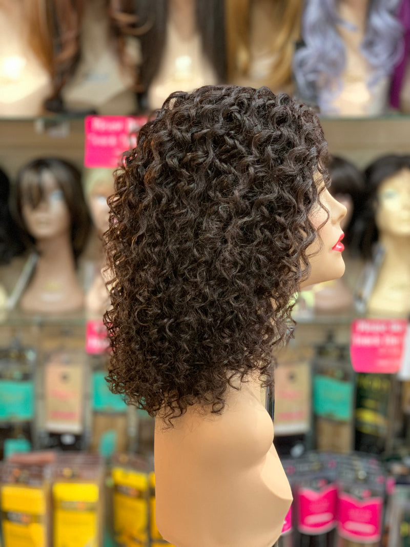 Natural Loose Deep Brazilian Virgin Remi Wig