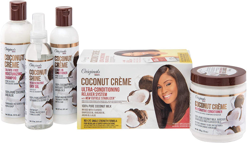 Originals Africa Best Coconut Creme Moisturizing Shampoo 355ml