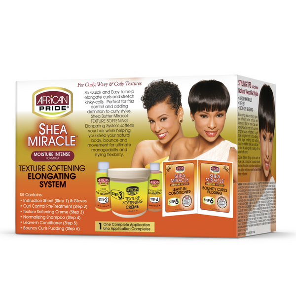 African Pride Shea Miracle Texture Softening System 370g