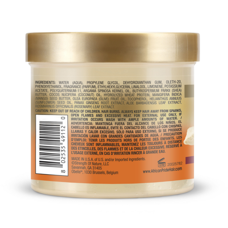 African Pride Shea Miracle Curl Styling Custard 12oz