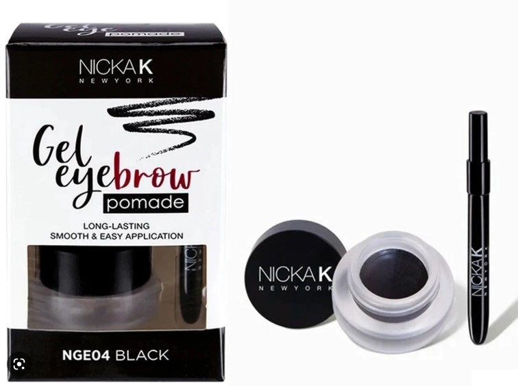 Nicka K Gel Eyebrow Pomade - Black