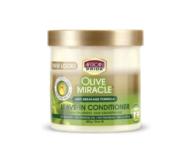 African Pride Olive Miracle Anti-Breakage Leave-In Conditioner 425g