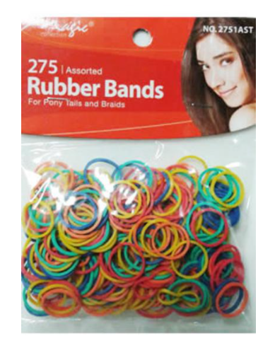 Magic Collection 275 Rubber Bands Assorted - 2751