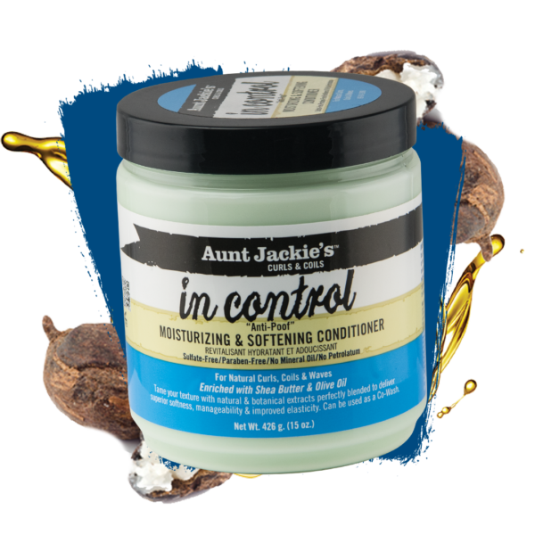 Aunt Jackie's In Control Anti-poof Moisturizing & Softening Conditioner 15oz