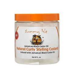 Sunny Isle Jamaican Black Castor Oil Natural Curly Styling Custard 8oz