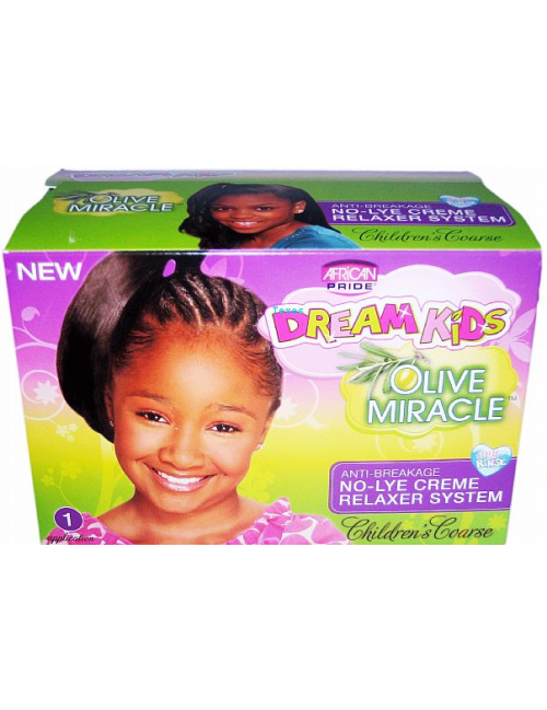 Africa Pride Dream Kids No-Lye Creme Relaxer System (Coarse) 1 App 430g