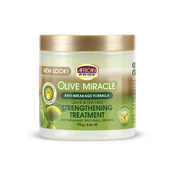 African Pride Olive Miracle Strengthening Treatment - 170g