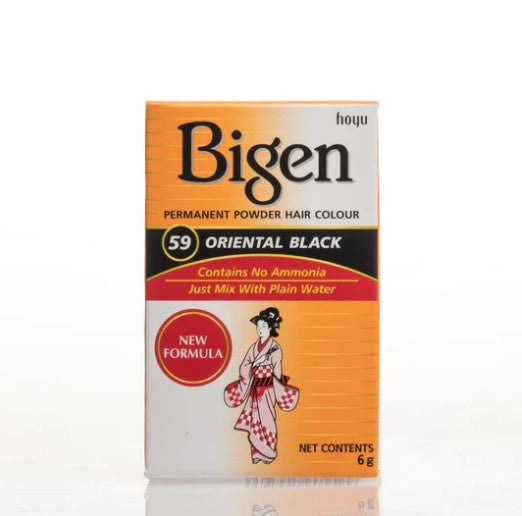 Bigen Permanent Powder Hair Color 59 - Oriental Black