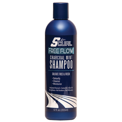 Lusters S-Curl Free Flow Charcoal Mint Shampoo 12oz