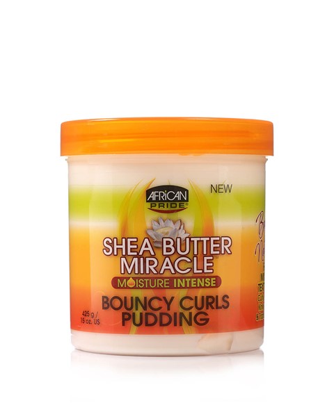 African Pride Shea Butter Miracle Moisture Intense Bouncy Curls Pudding 425g