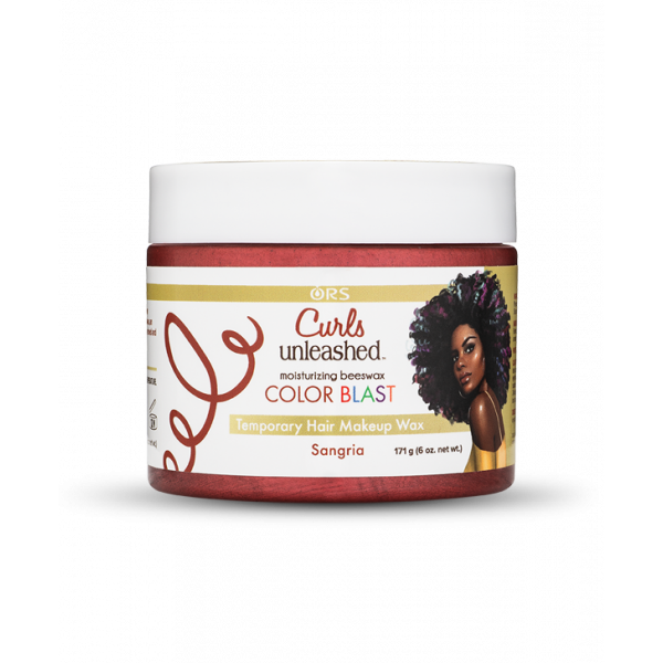 Curls Unleashed Color Blast Temporary Hairmakeup Wax - Sangria