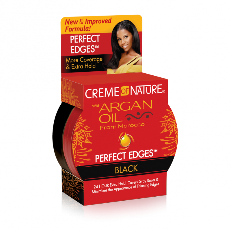Creme Of Nature Argan Oil Perfect Edges Black 2.25oz