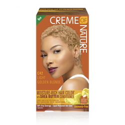 Moisture-Rich Hair Color* with Shea Butter Conditioner (C42 LT Golden Blonde)